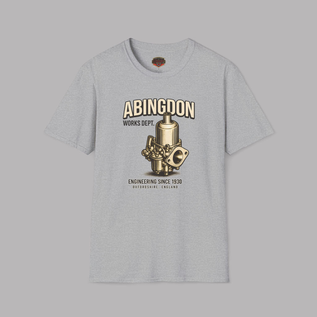 Abingdon Works Dept. T-Shirt - Vintage Industrial Engineering Tee