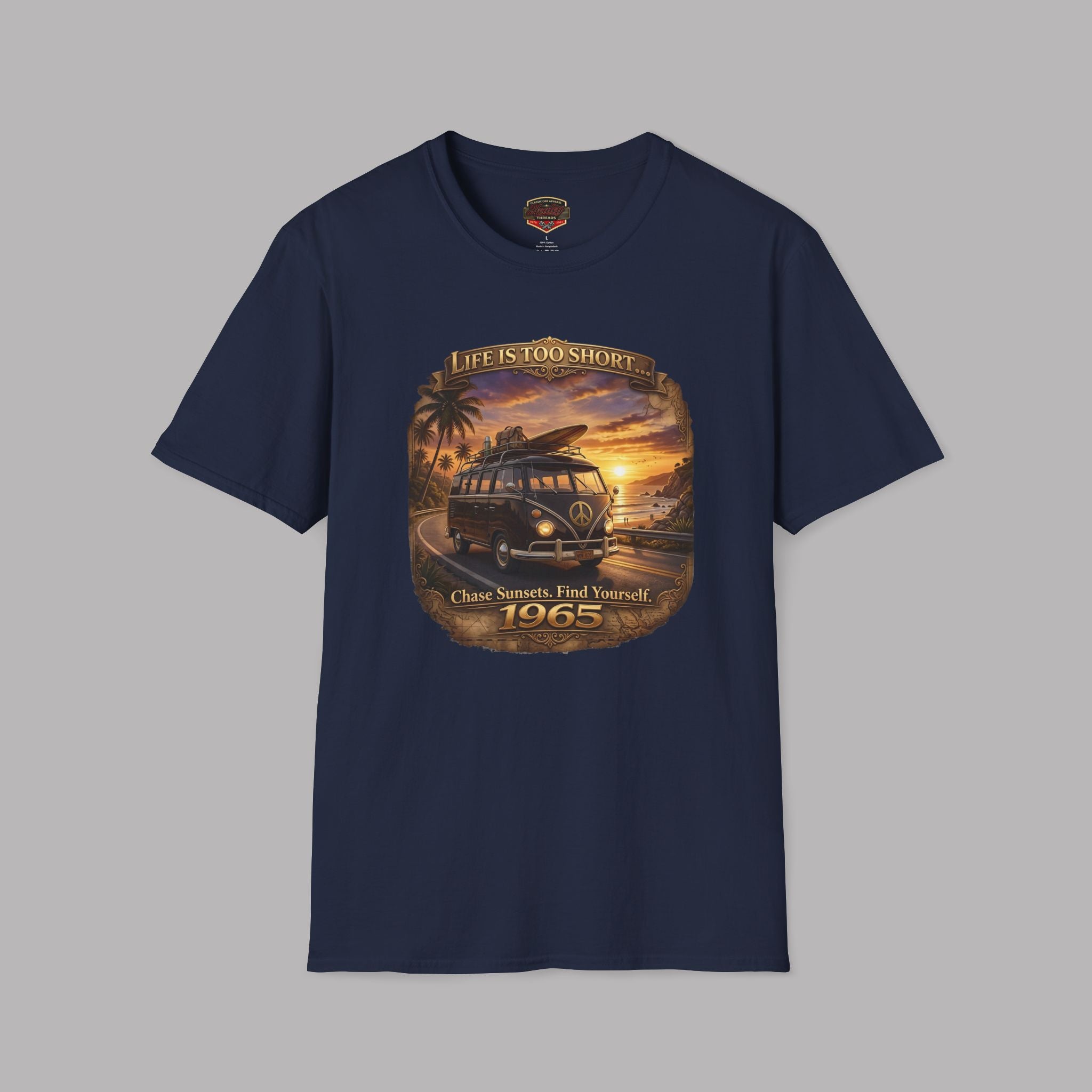 Retro Van Life T-Shirt – Chase Sunsets Graphic Tee