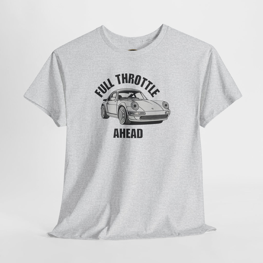 Full Throttle T-Shirt – Vintage Sports Car Graphic Tee