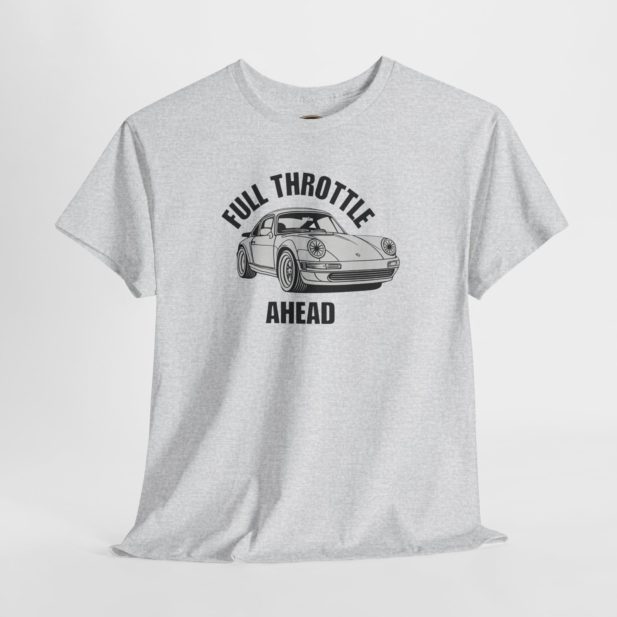Full Throttle T-Shirt – Vintage Sports Car Graphic Tee