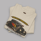 Chrome Fire Attitude Hot Rod Tee | Classic Car Gift Shirt