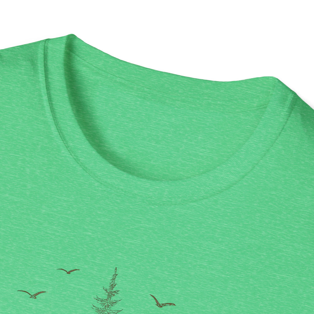 Hilltop tree silhouette T-Shirt