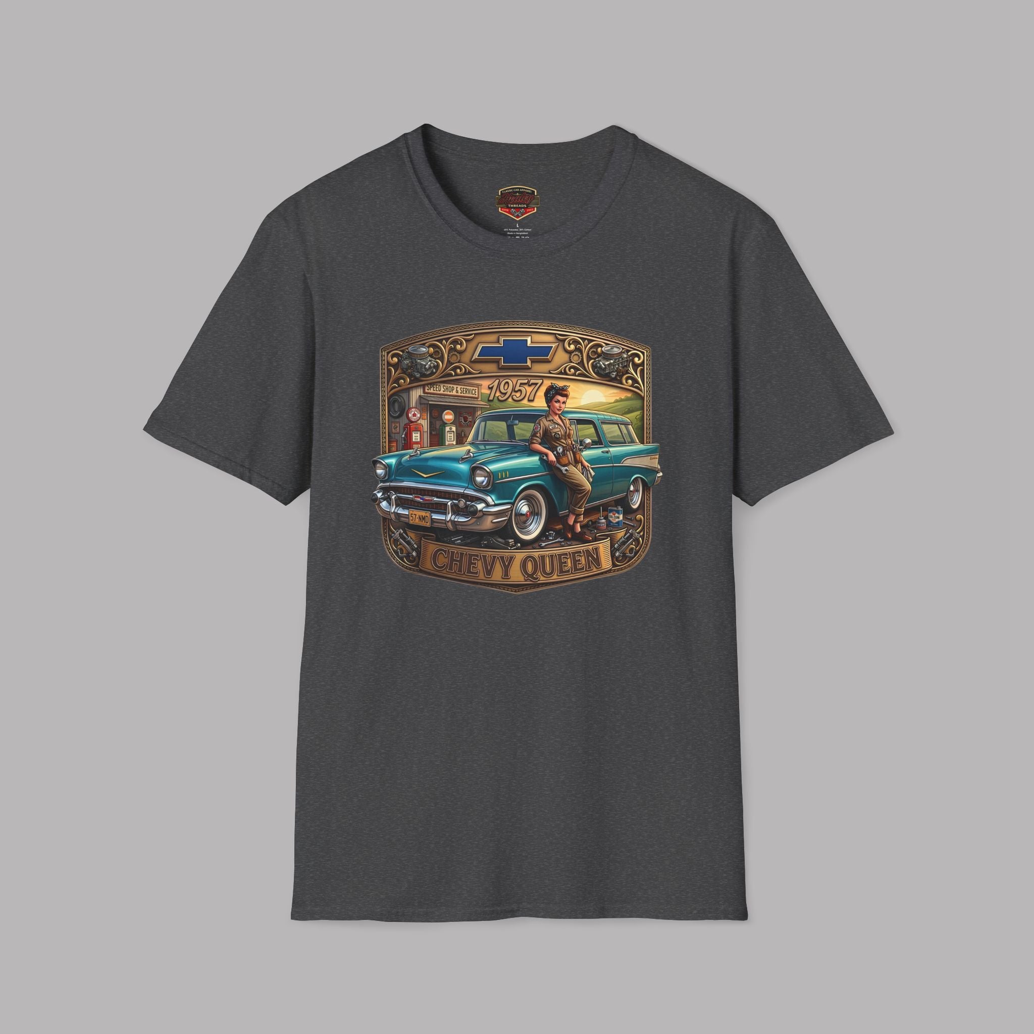 1957 Bel Air T-Shirt - Retro Classic Car Graphic Tee