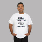 Full Throttle Ahead Tee | Vintage Sports Car Graphic T-Shirt