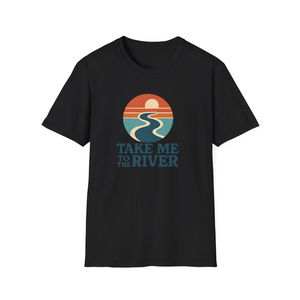 Sunset River Graphic T-Shirt