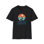 Sunset River Graphic T-Shirt