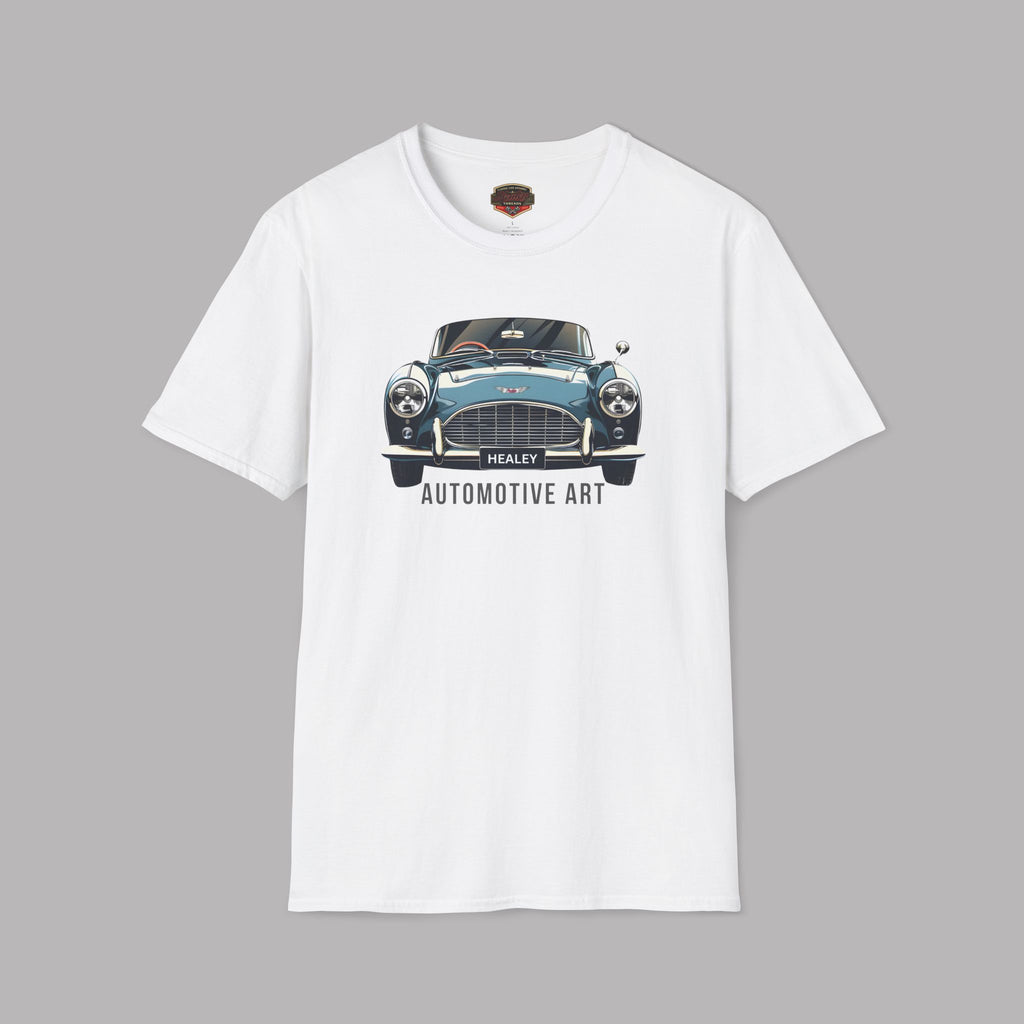 Classic Healey Car T-Shirt - Automotive Art Vintage Roadster Tee