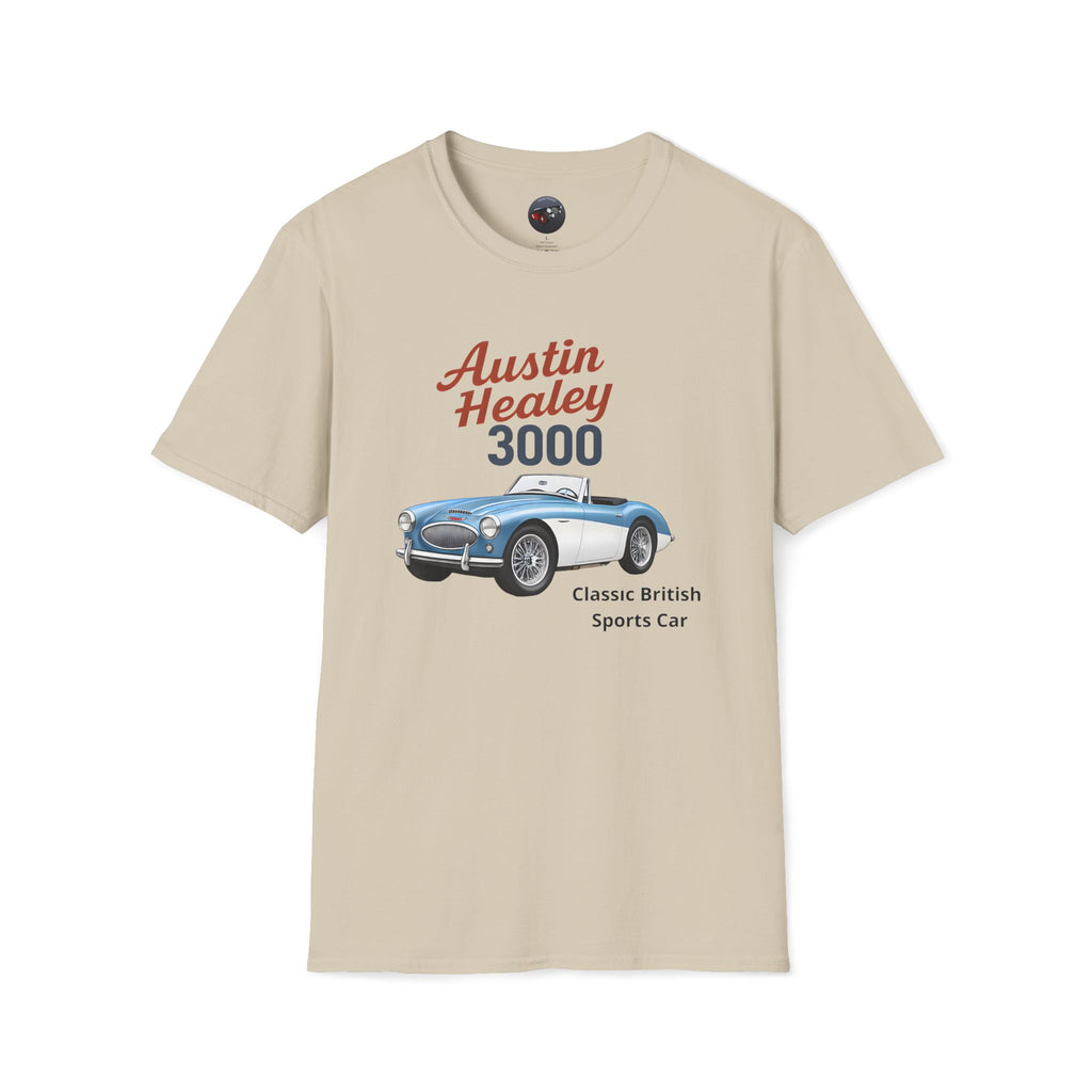Austin Healey 3000 Tee - Classic British Sports Car T-Shirt