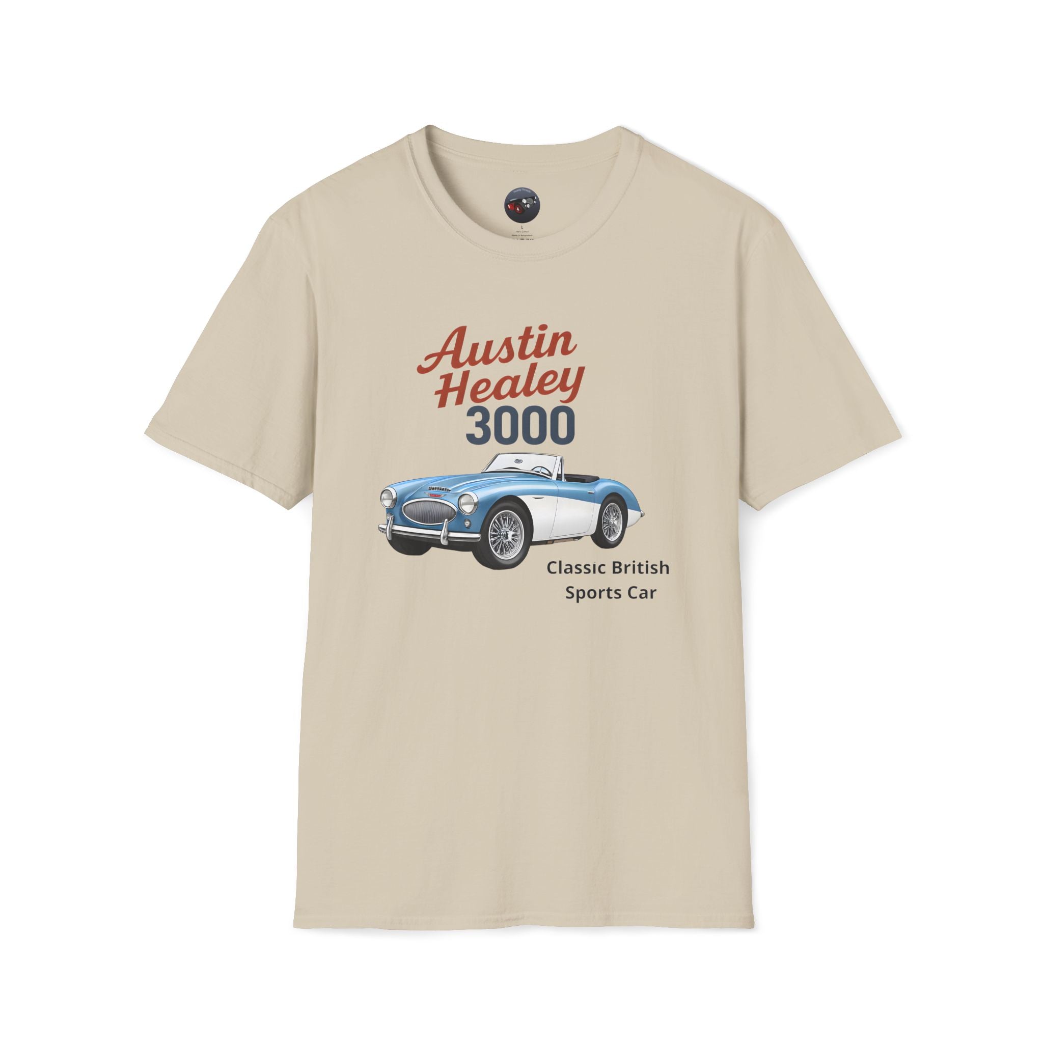 Austin Healey 3000 Tee - Classic British Sports Car T-Shirt