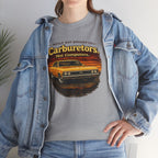 Carburetors Not Computers T-Shirt - Vintage Muscle Car Tee