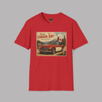 Happy Canada Day Classic Roadster T-Shirt – Vintage British Sports Car Tee