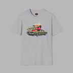 American Muscle T-Shirt | Retro Charger Sunset Tee
