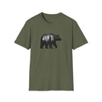 Geometric bear forest T-Shirt