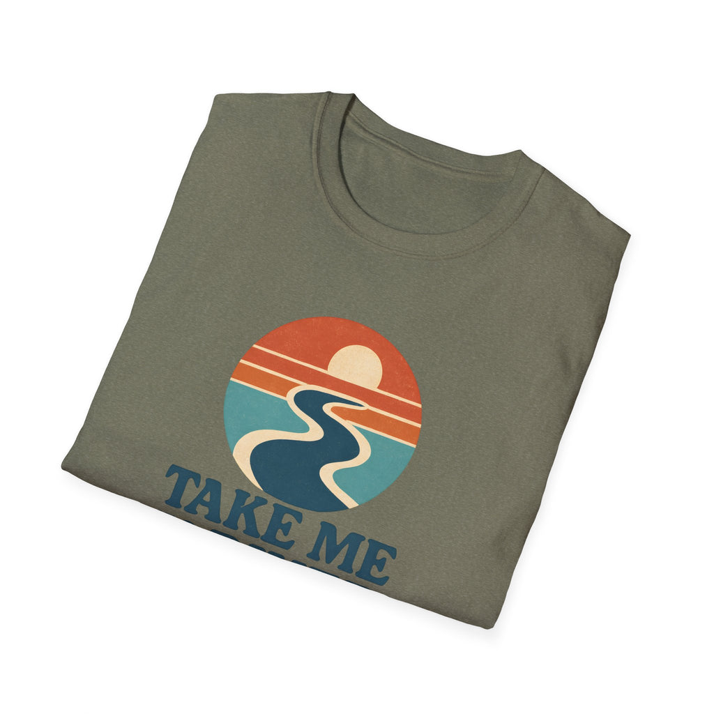 Sunset River Graphic T-Shirt