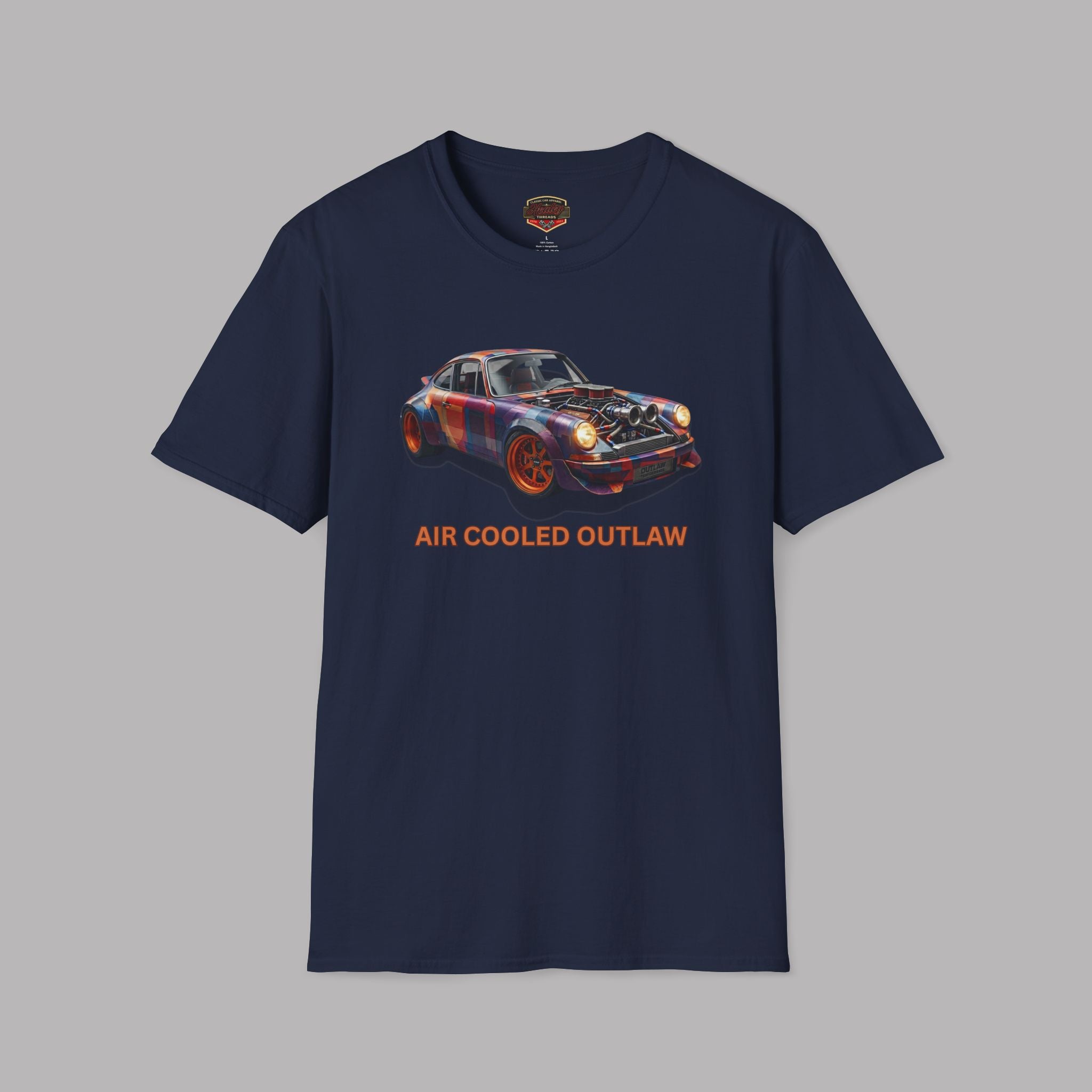 Air Cooled Outlaw T-Shirt - Classic Car Graphic Tee