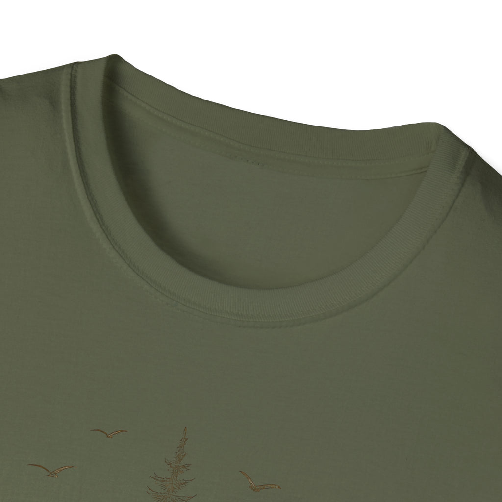 Hilltop tree silhouette T-Shirt