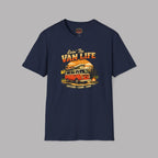 Livin' the Van Life T-Shirt - Retro Van Life Graphic Tee