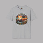 Classic Japanese Sports Coupe Sunset Coast Highway Vintage Tee