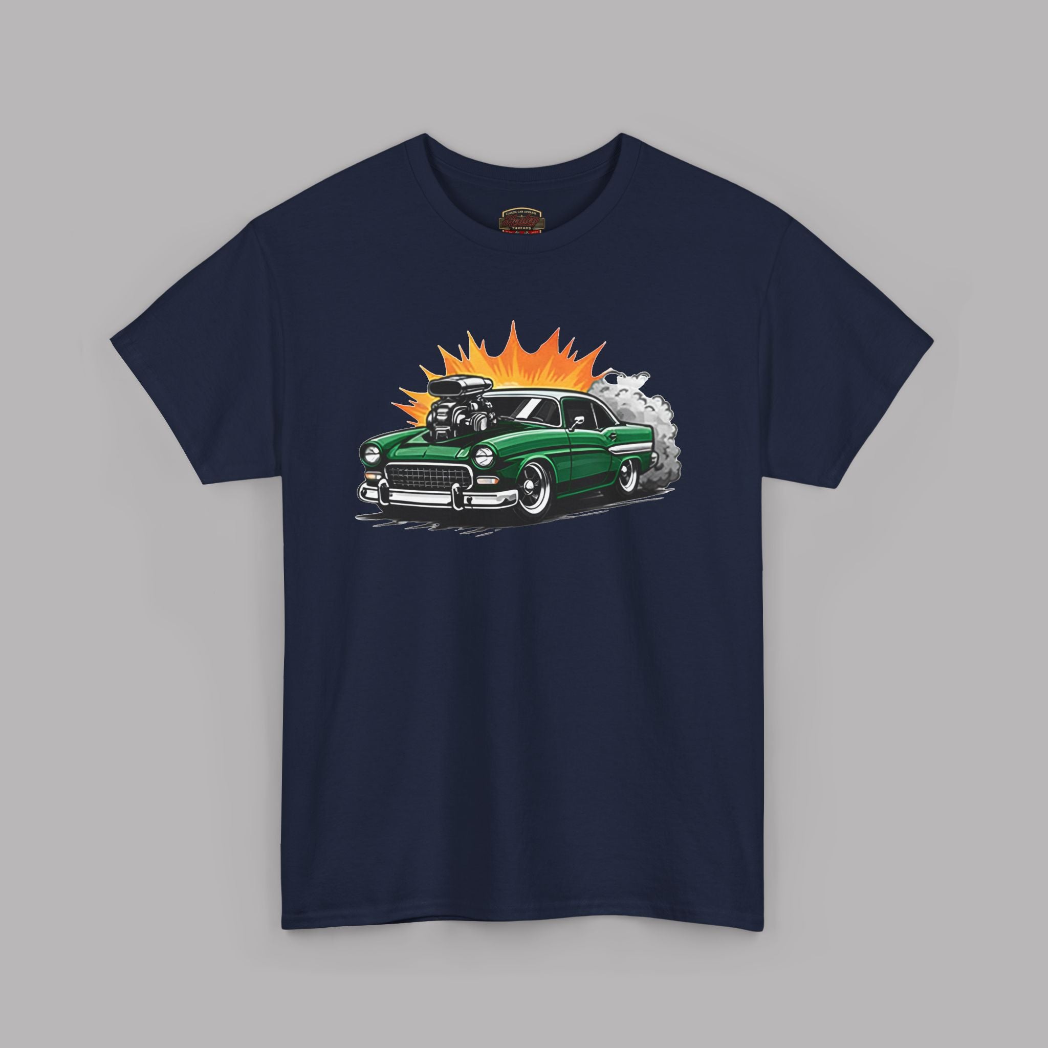 Blown Engine Hot Rod Tee | Retro Muscle Car Graphic Shirt