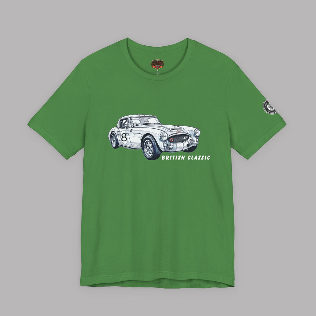 British Classic Roadster Tee | Vintage Racing Car Shirt