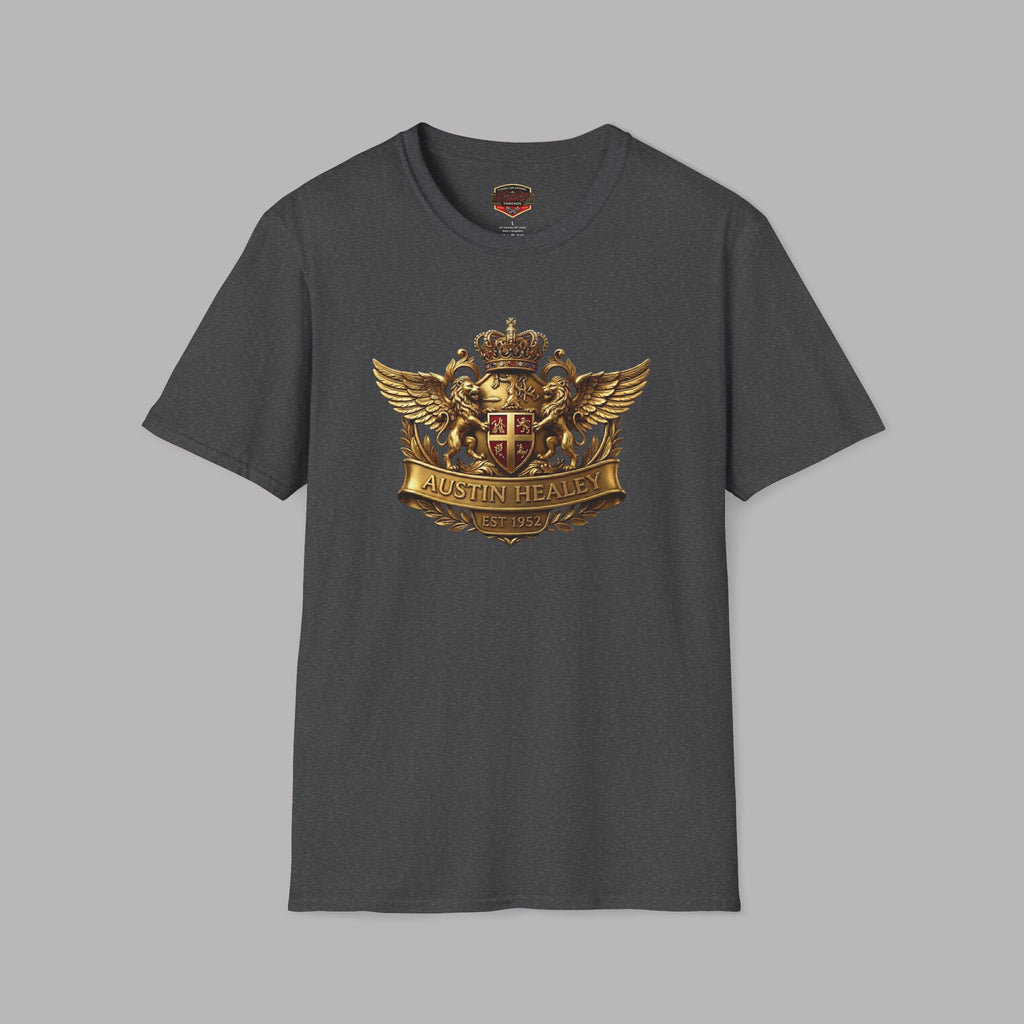 Crowned Lion Crest Tee | Vintage Roadster Gift Shirt