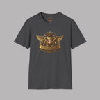 Crowned Lion Crest Tee | Vintage Roadster Gift Shirt