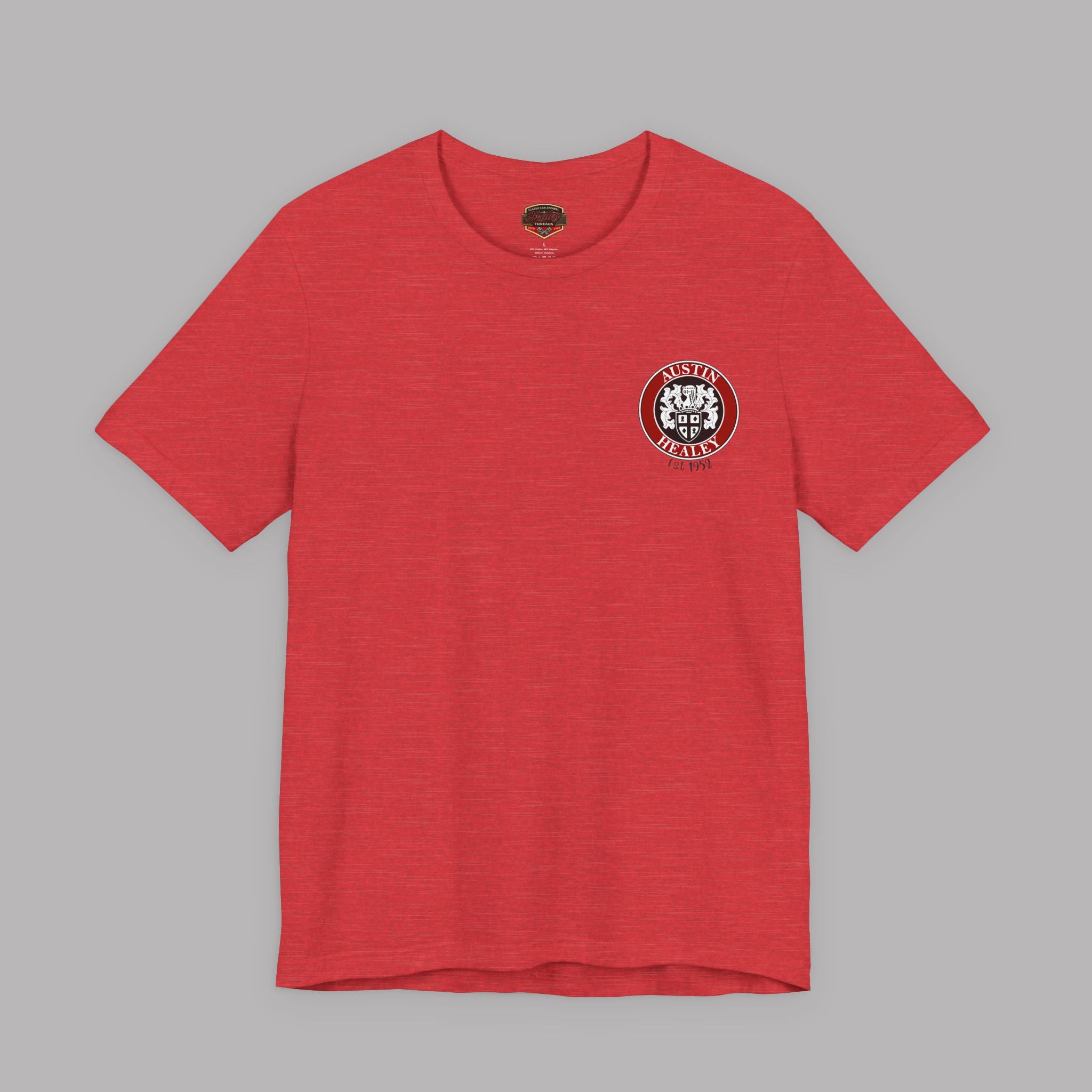Vintage Healey Roadster Tee | Classic Car Badge Gift Shirt
