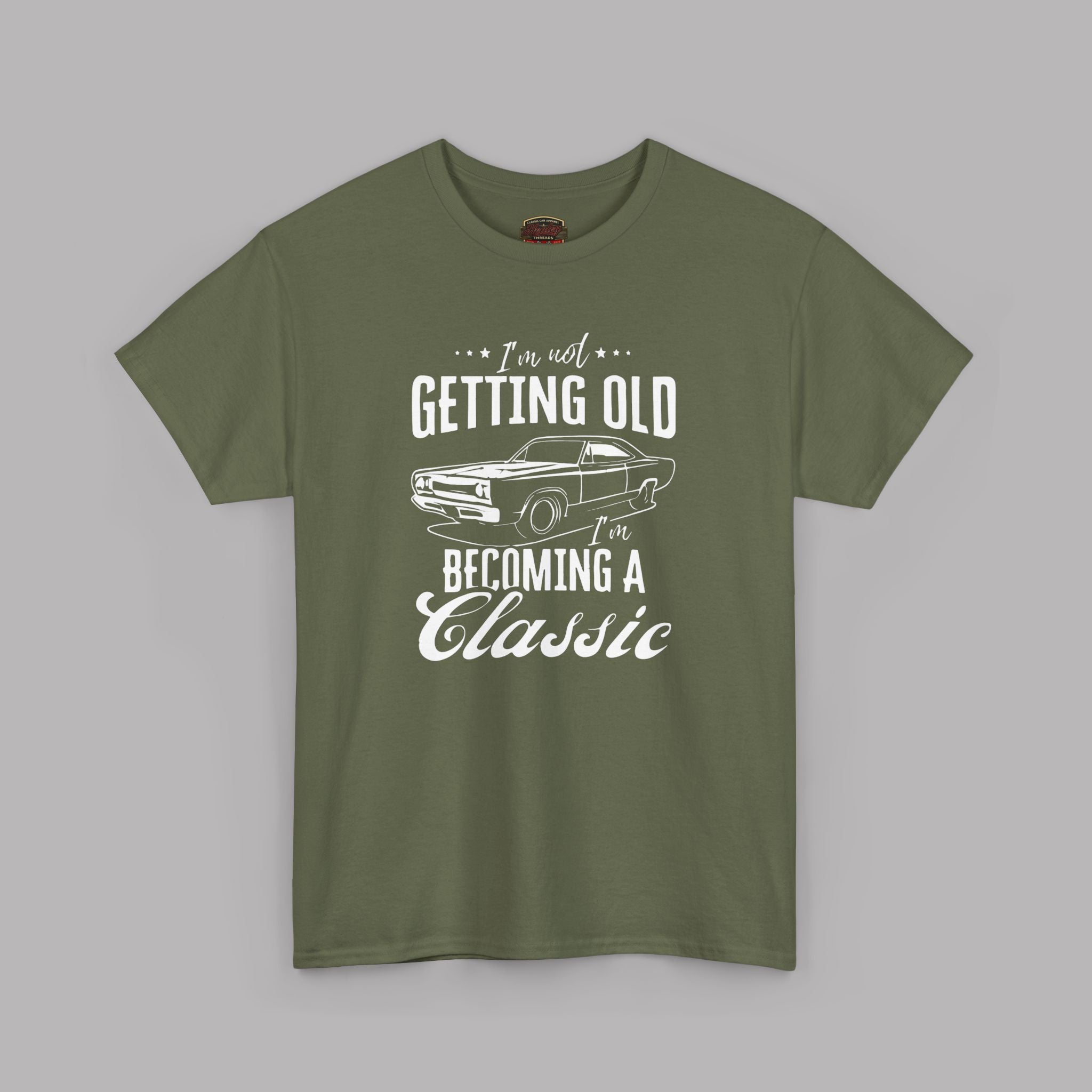 Classic Car Birthday T-Shirt - I'm Becoming a Classic Tee