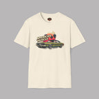 American Muscle T-Shirt | Retro Charger Sunset Tee