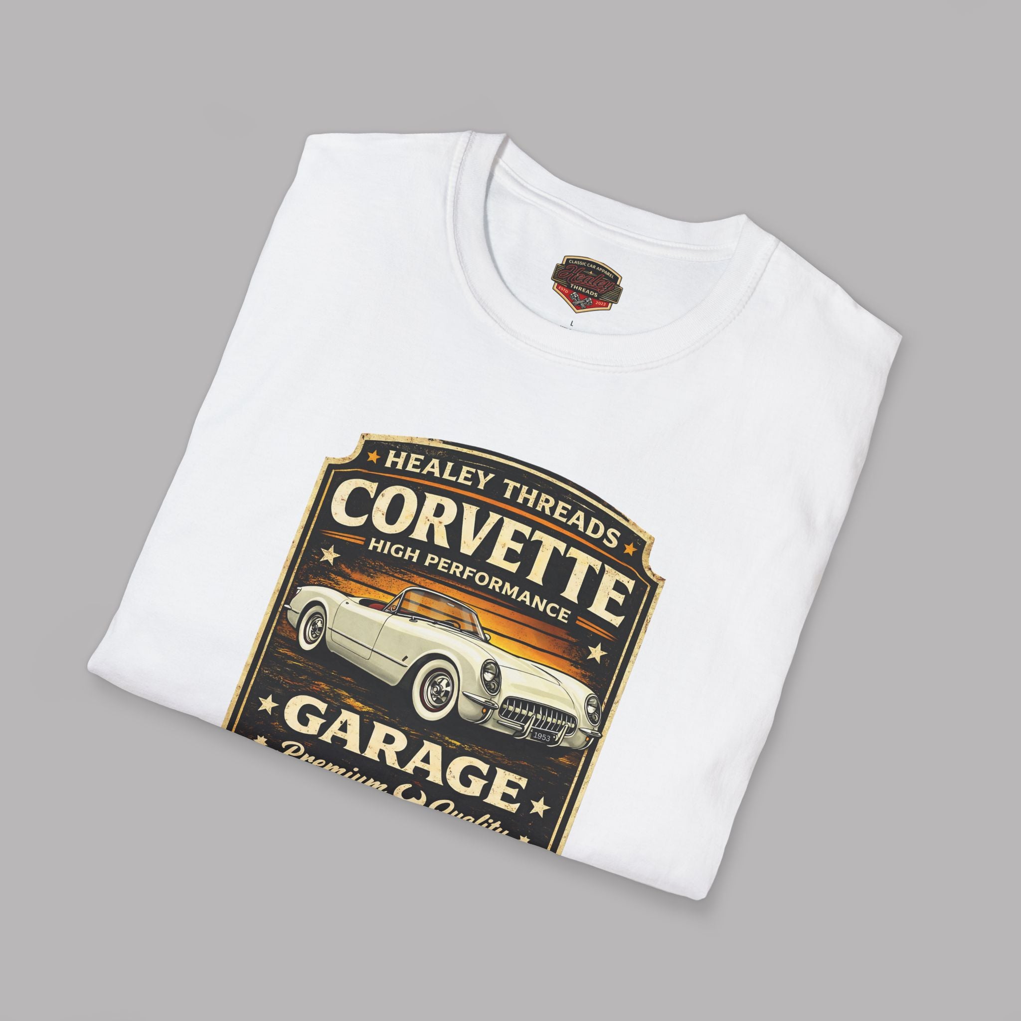 C1 Corvette T-Shirt - Vintage Garage Graphic Tee Est. 1953