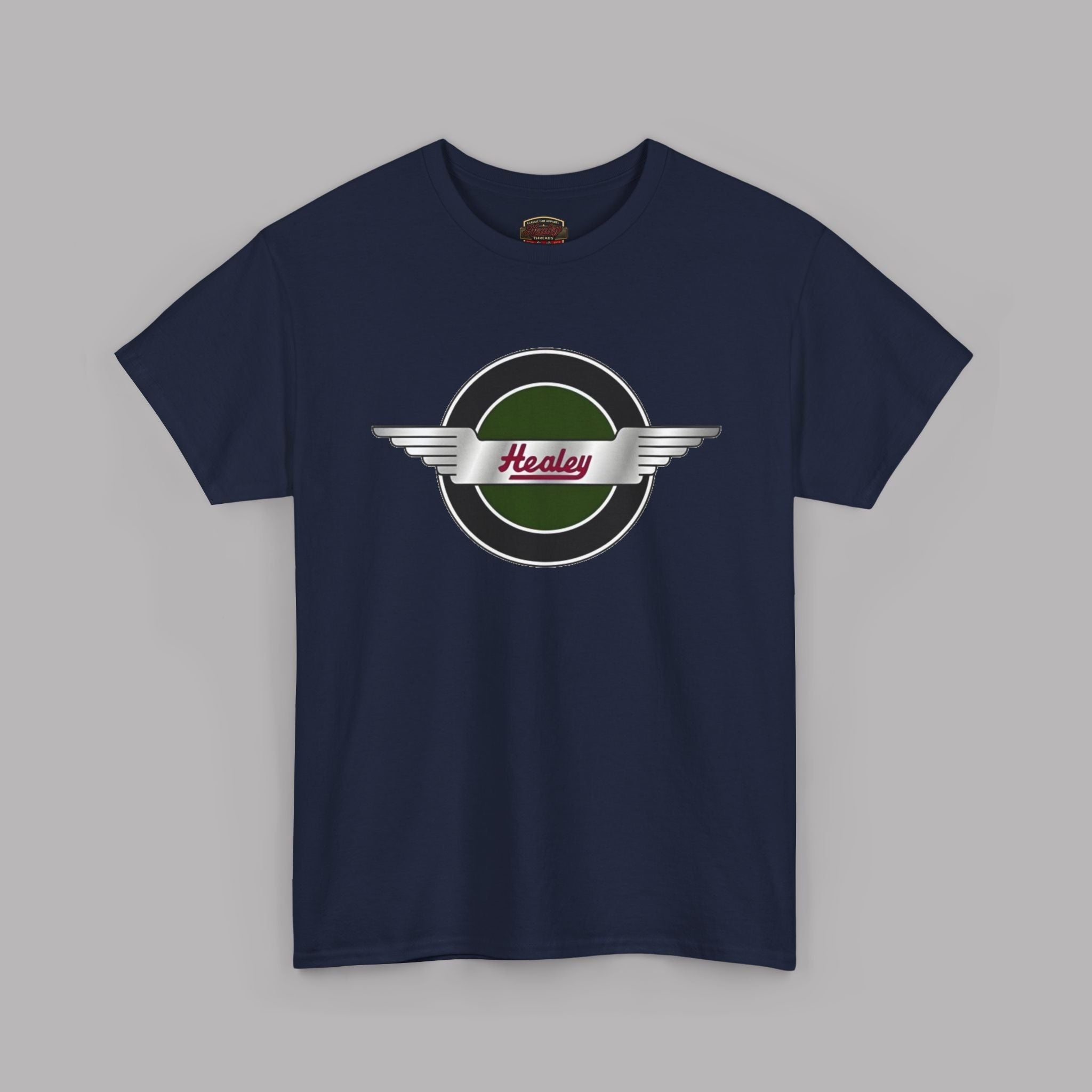 Vintage Healey Badge Tee | Classic Car Enthusiast Gift