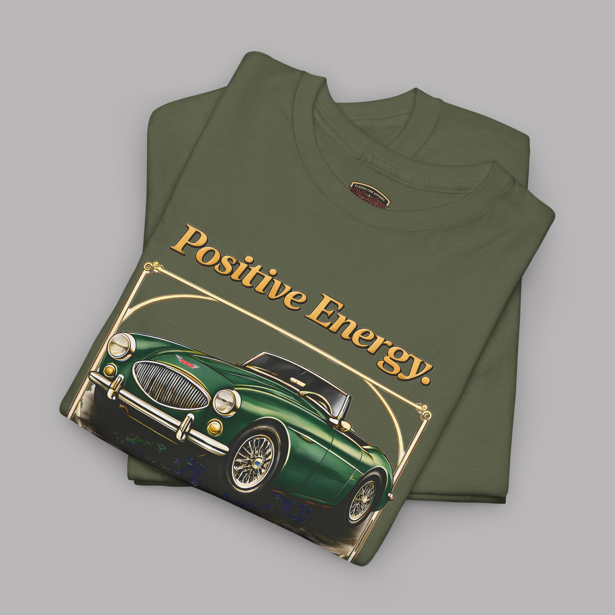 Positive Energy Classic Roadster Tee | Vintage Car Gift