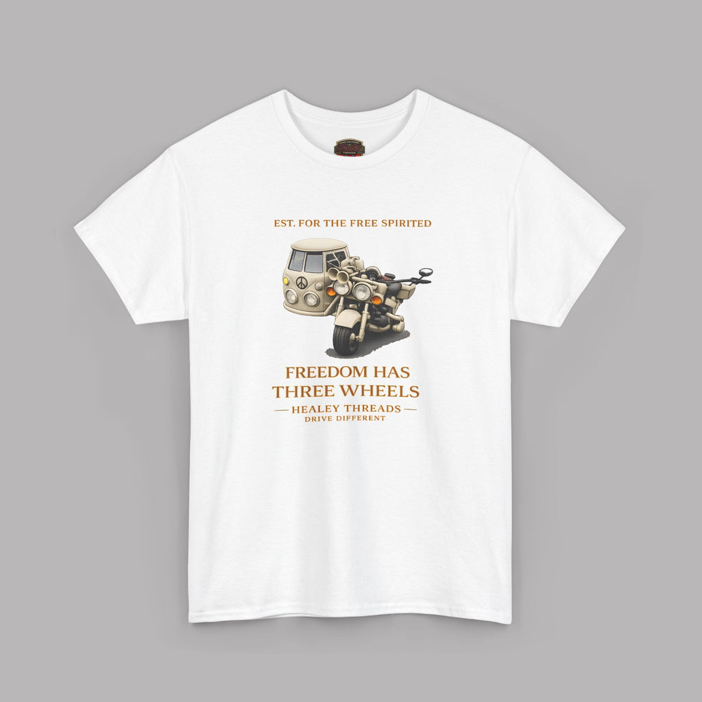 Freedom Has Three Wheels Tee | Retro Trike Van Shirt