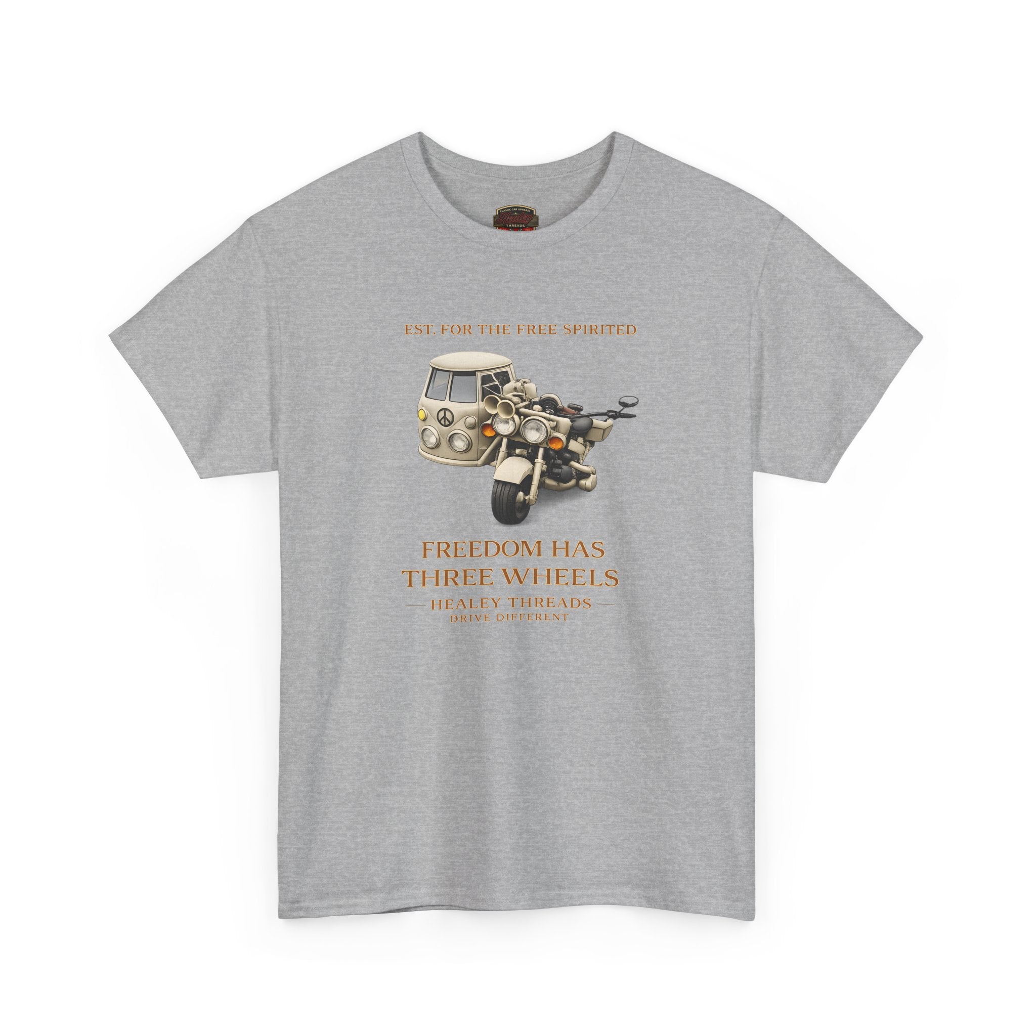 Three Wheel Motorcycle T-Shirt - Freedom Has Three Wheels