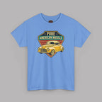 Yellow Hot Rod Shield Tee | Vintage Coupe Graphic Shirt