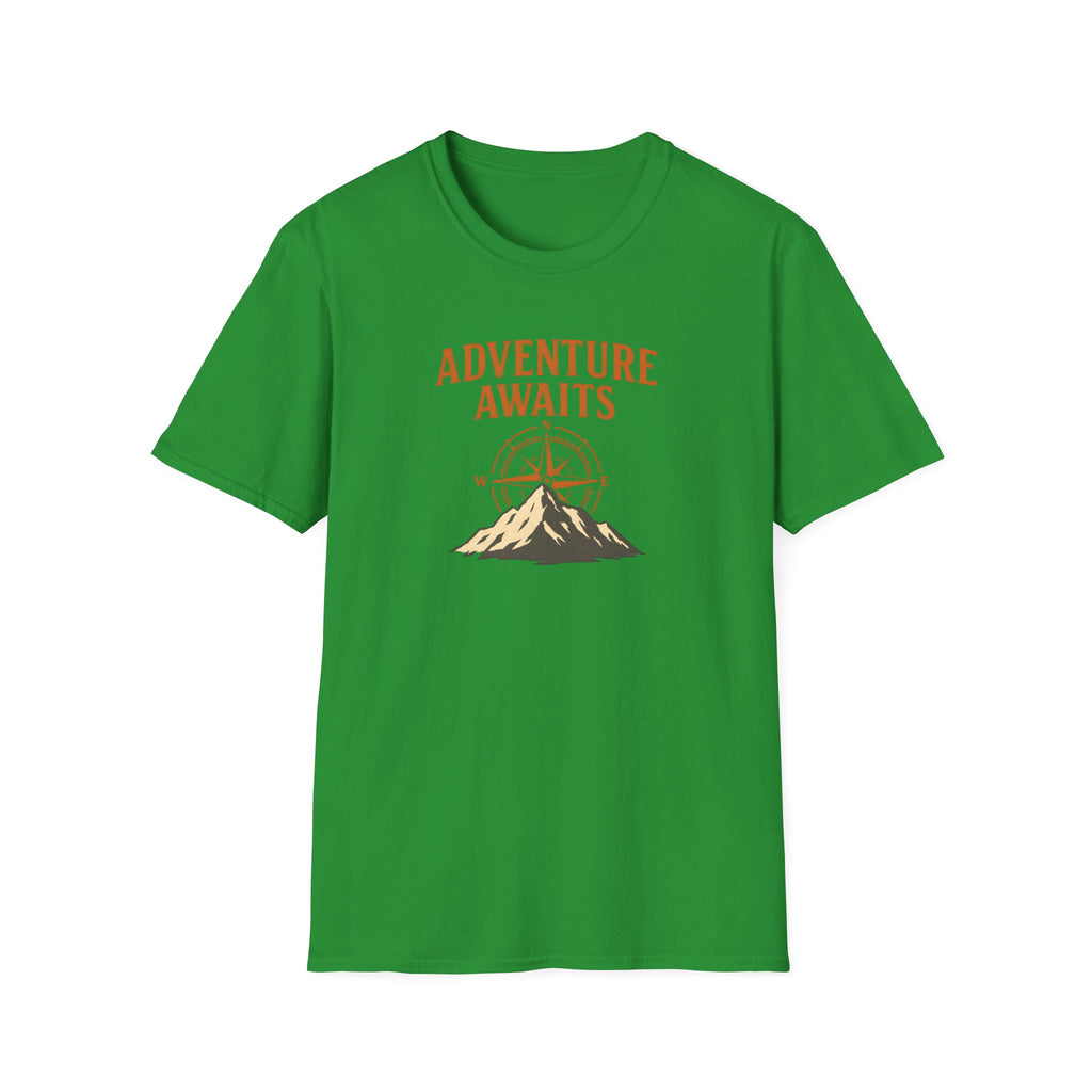 Adventure awaits compass mountain T-Shirt