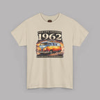 Vintage VW Camper Van T-Shirt - Van Life Legends 1962 Tee