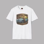 Vintage 1962 Roadster T-Shirt - Retro Classic Car & Boy Illustration