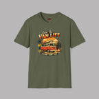 Livin' the Van Life T-Shirt - Retro Van Life Graphic Tee