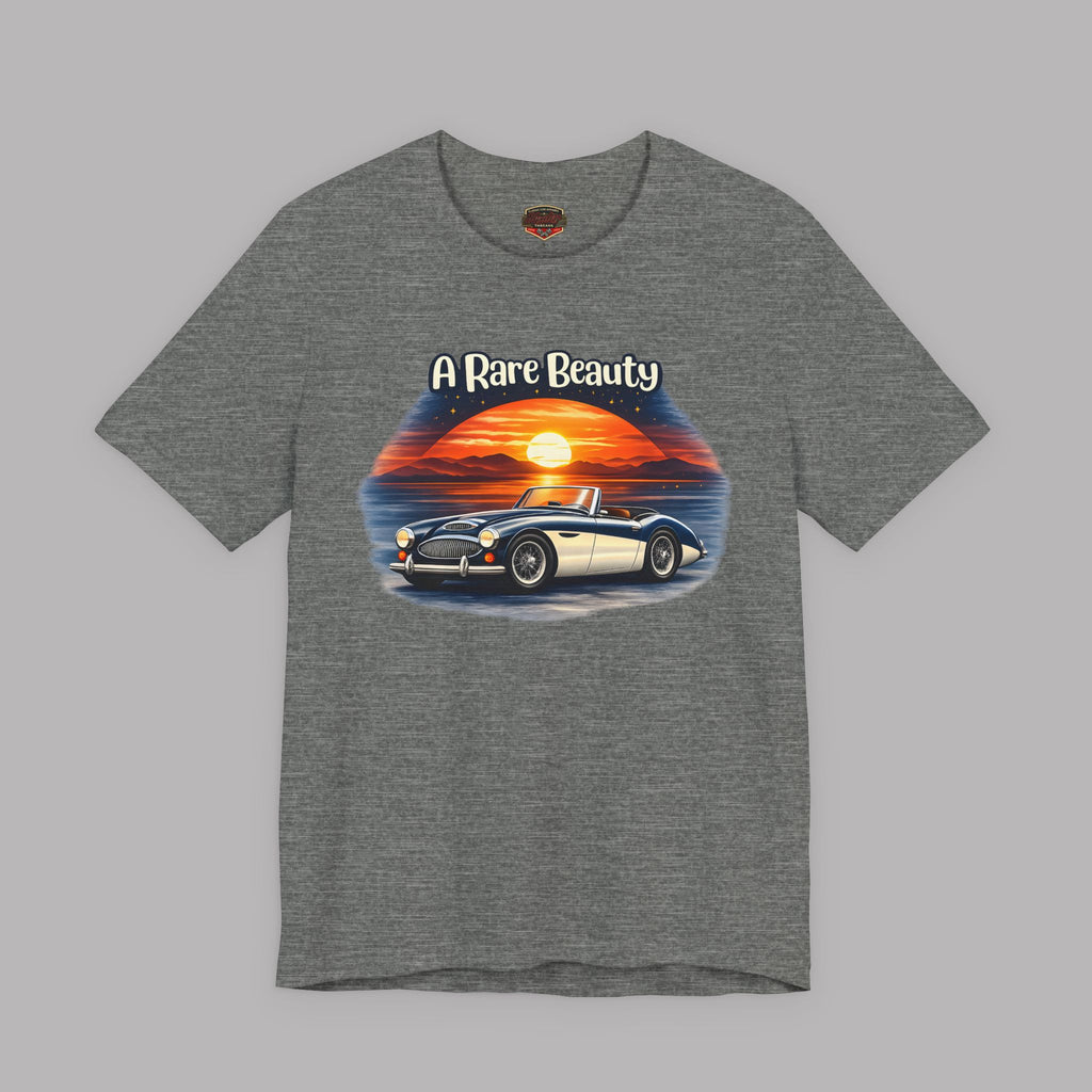 Classic Car Sunset Tee | "A Rare Beauty" Vintage Roadster T-Shirt
