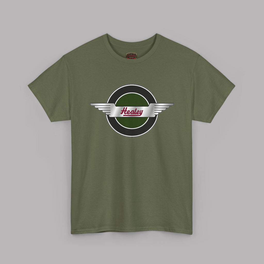 Vintage Healey Badge Tee | Classic Car Enthusiast Gift