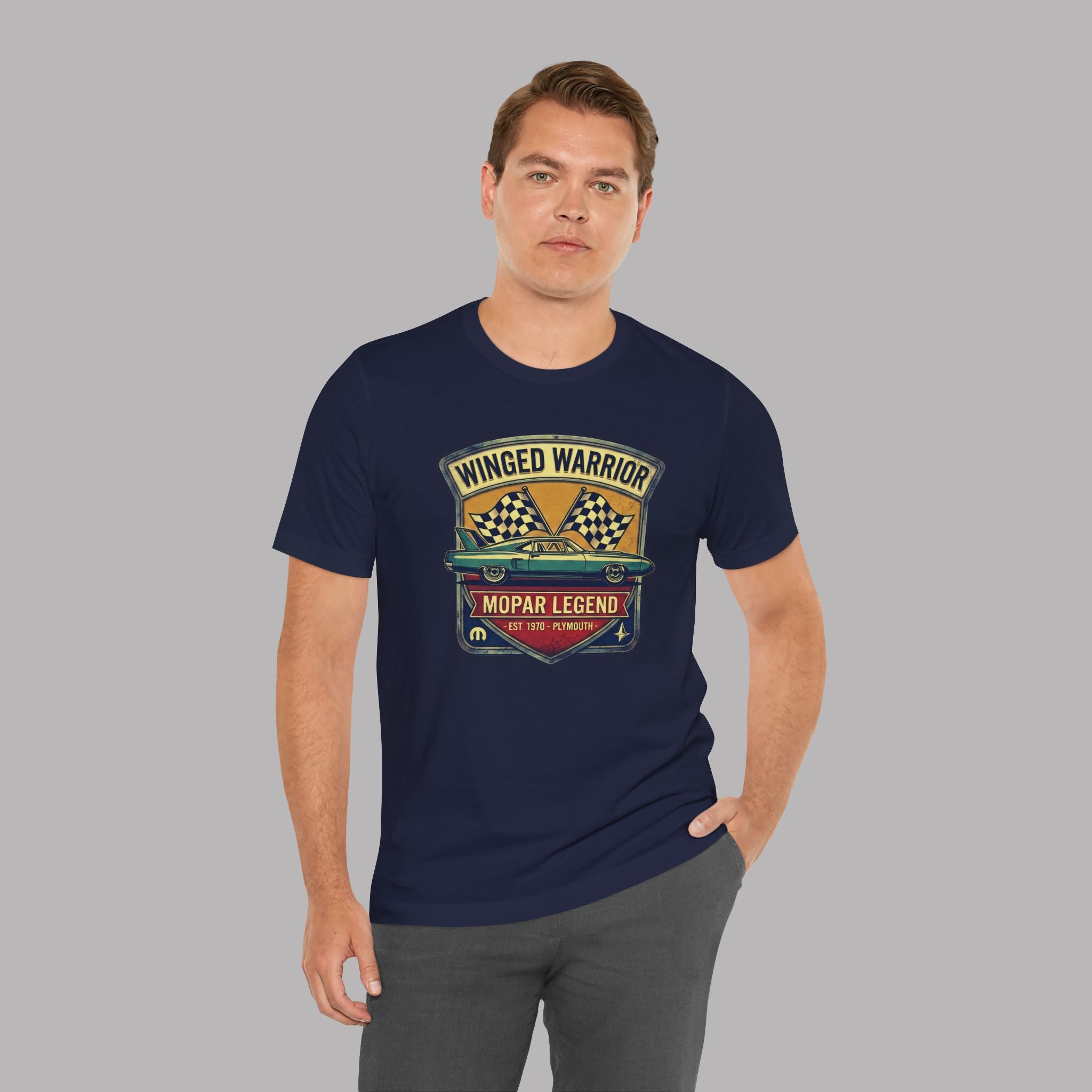 Winged Warrior Mopar Legend Shirt - Vintage Muscle Tee