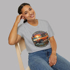 Classic Japanese Sports Coupe Sunset Coast Highway Vintage Tee