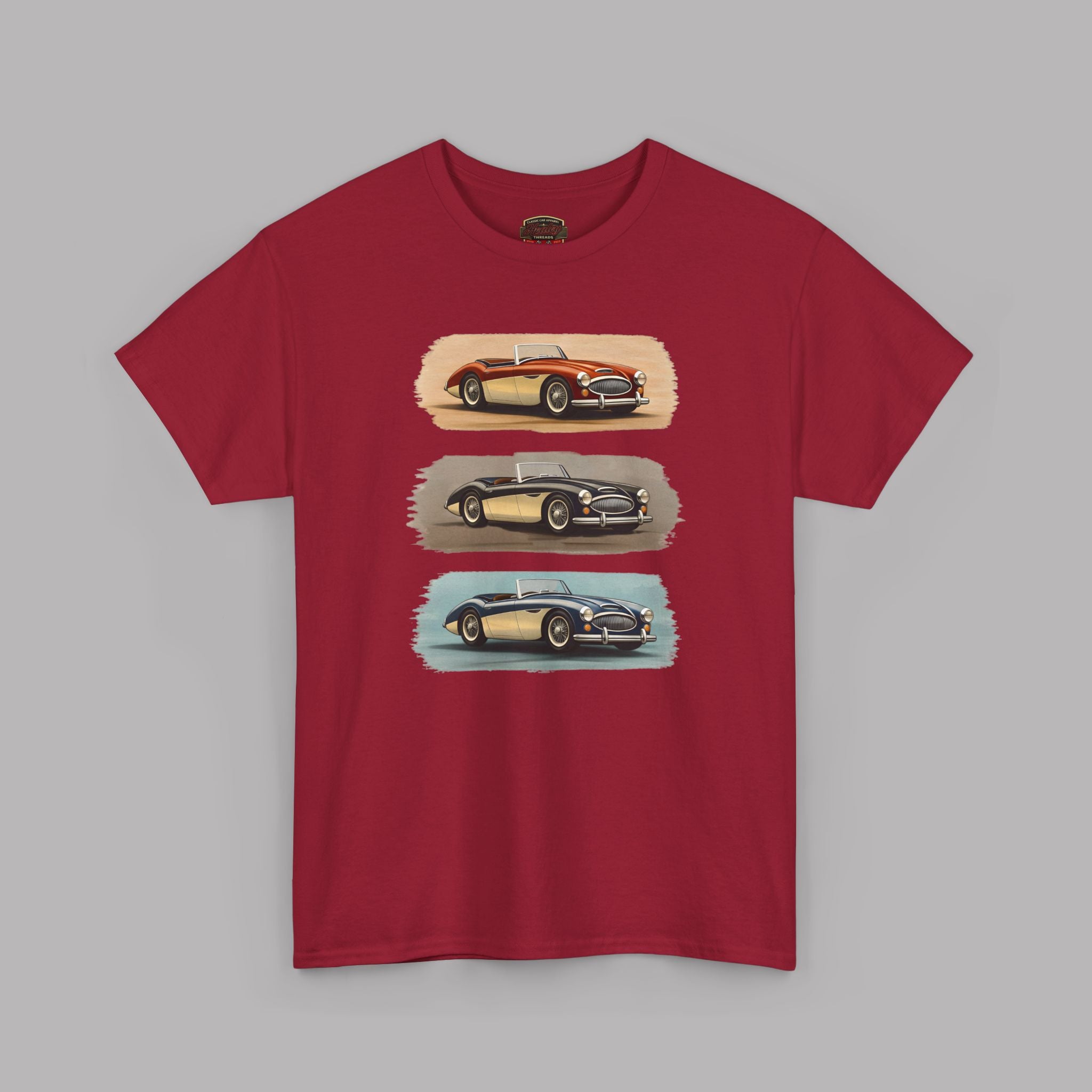 Austin Healey Vintage T-Shirt – Classic Roadster Trio Tee
