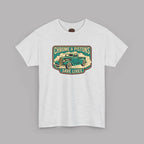 Chrome and Pistons T-Shirt – Vintage Hot Rod Graphic Tee