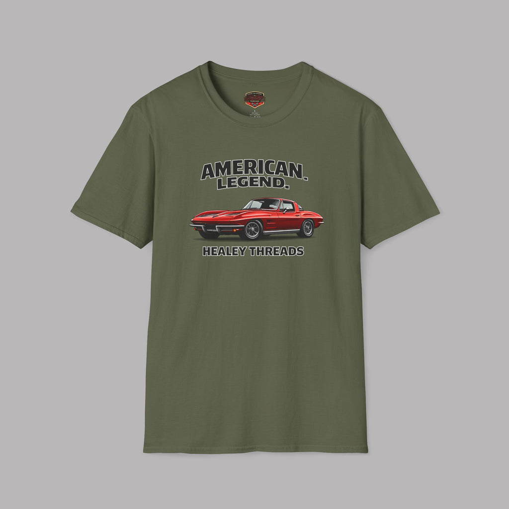 American Legend Classic Sports Car Tee | Retro Car Gift Shirt