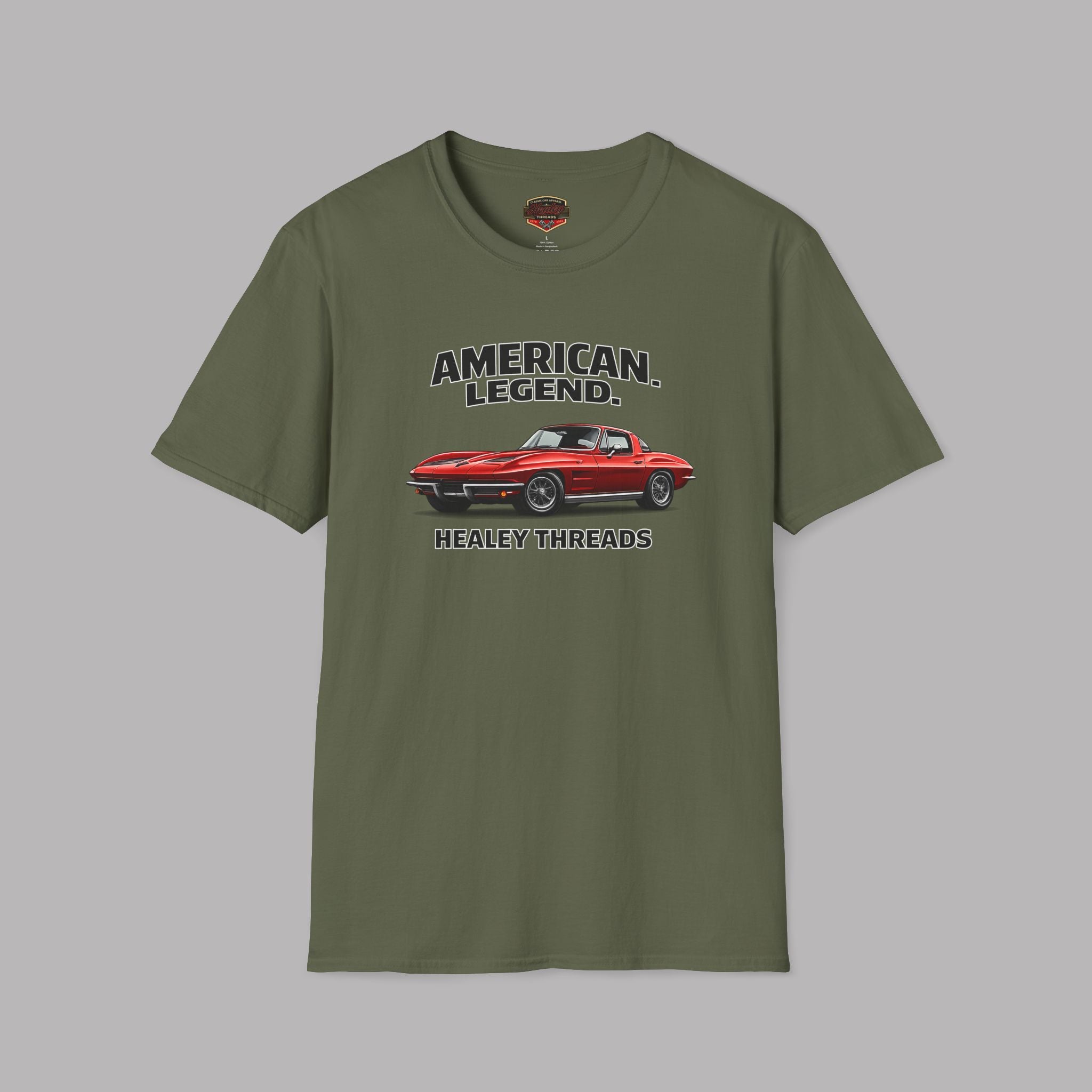 American Legend Classic Sports Car Tee | Retro Car Gift Shirt
