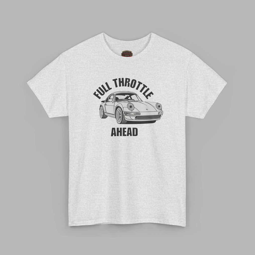 Full Throttle T-Shirt – Vintage Sports Car Graphic Tee