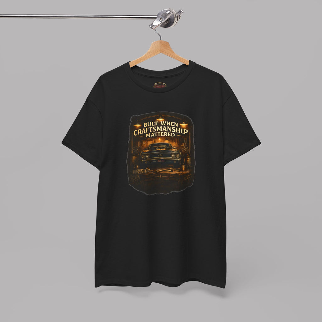 Vintage Muscle Car T-Shirt –Classic Craftsmanship Tee