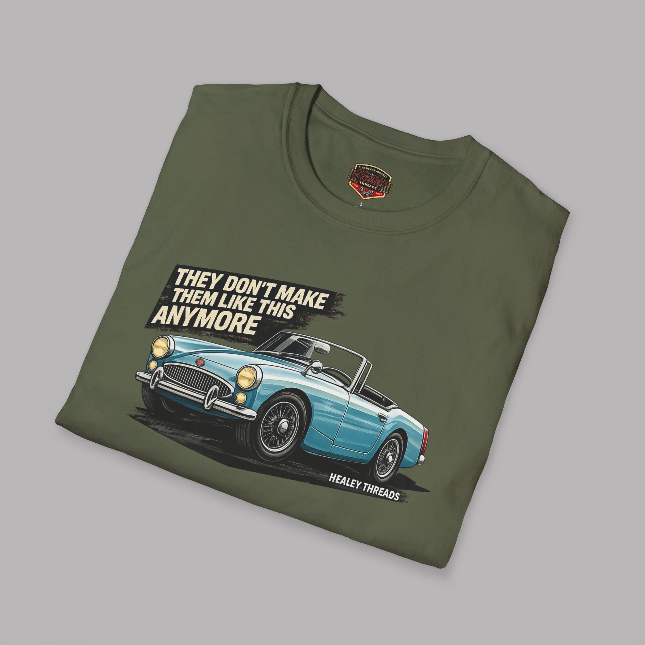 Vintage Car Graphic Tee - They Don't Make Them Like This Anymore